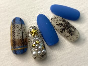 ビューティーサロン ハル(beauty salon haru)/【雪の結晶とツリー】