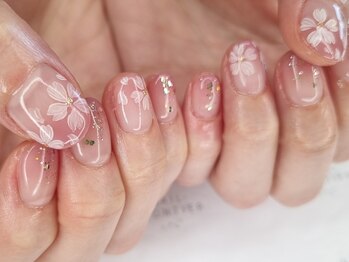 ネイルフロンティア 吉祥寺(NAIL FRONTIER)/グラデーション桜8980円～