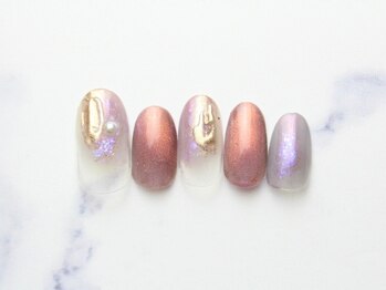 池袋ネイルサロン イイネイル(Ee-Nail)/奥行マグネットネイル初回￥6980