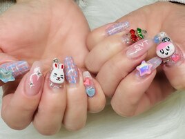 推しネイル/セブチ¥15000