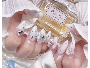 メイプルジェム(Maplegem)/ガーリーチークネイル