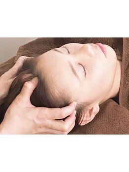 ヘッドスパで癒されたい