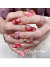 サクラ 弁天町店(SAKULA)/キラキラネイル☆