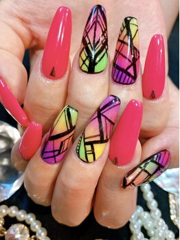 ネイルサロン ヴェルサイユ(Nail Salon Versailles)/カラフルアート