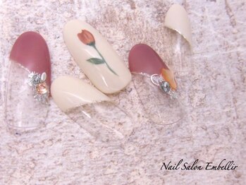 アンベリール 横浜店(Embellir)/(1463)大人ガーリーネイル