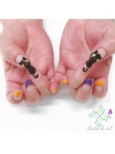 サロンドシエル(salon de ciel)/ハロウィンネイル