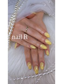 レモンカスタードカラーネイル♪