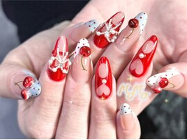 クリスマスネイル