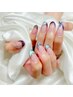 ご新規様限定▼フレンチネイル(クリアベース)/ ¥7.150→¥6.600