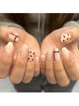 エーナイン イオンモール盛岡南店/バレンタインネイル