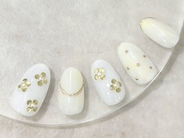 #フラワーネイル