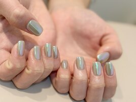 【Hand】オーロラネイル