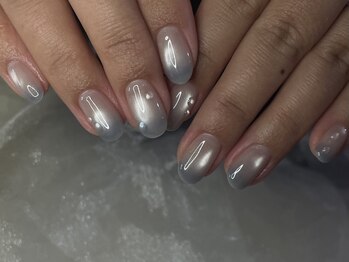 マウムネイル(maeum nail)/マグネット×グラデーション
