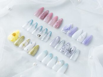 キレイエ ネイルズ(KIREIE NAILS)の写真/定額Design♪トレンド・ガーリー*ワンホン系*韓国*SNSで流行りのアートが盛りだくさんっ*