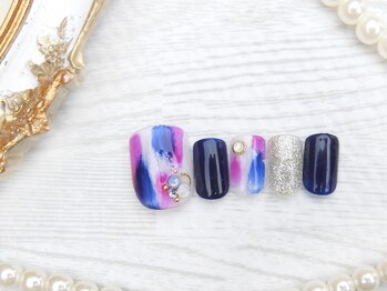 アーク ネイルアンドアイビューティ(Ark)/〈Foot〉デザインArtコース