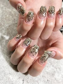 ラメグラデーション