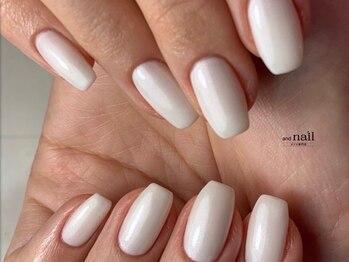 アンドラッシュ アンドネイル 本郷三丁目駅前店(and lash/and nail)/ワンカラー