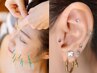 new//究極リフトUP！【美容鍼×耳つぼジュエリー 10パーツ】¥13,400→¥9,900