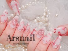 アルスネイル(Ars nail)/さくらんぼネイル