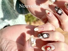 ヌーベルネイル(Nouvelle Nail)/バレンタインネイル