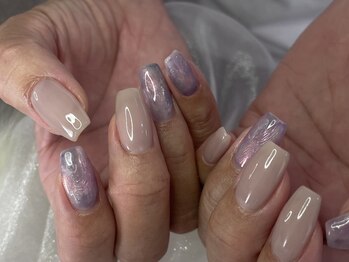 マウムネイル(maeum nail)/パープルニュアンス
