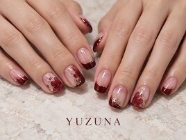 ボルドーネイル027