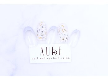 オーブ(AUBE)/2月マンスリーネイル9900円