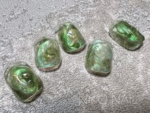 ニコネイル(NIKO NAIL)/グリーンミラーネイル