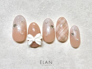 エラン メグロ(ELAN Meguro)/リボン×チェック