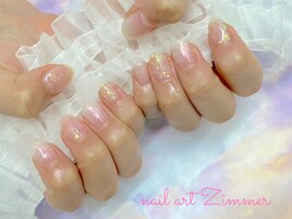 ラメグラ&ワンカラー