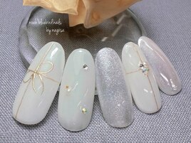 ミラーリボンネイル