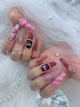 リアンネイル(Lian.nail)/Barbie nail