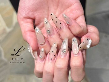 リリー 大阪駅前第一ビル店(Lily)の写真/【トレンドの#ツイードネイル】お好みのアート/シンプル～トレンドネイルまで幅広いデザインに対応★