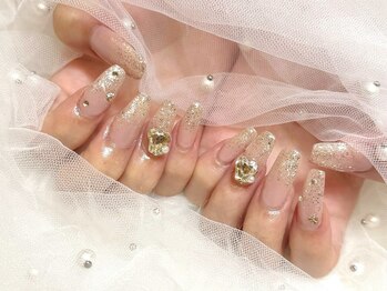 プティ アイビューティ 北浜店(peTiT eyebeauty)/グラデーション　ラメグラ