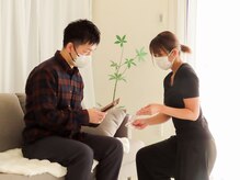 １人貸し切りでお迎えいたします♪周りを気にせずお寛ぎください