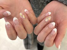 サンジュウヨン(34)/フレンチネイル　パラジェル