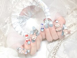 【Yuuka】くまさんネイル