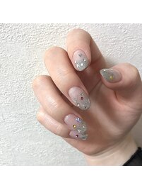 蝶々ネイル