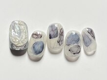 クレモアネイル 池袋西口店(CLEMORE NAIL)/インクもやもやネイル