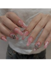 ウェイビーズ ネイル(wavy's.nail)/マーブルネイル