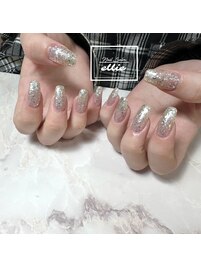 ラメワンカラー