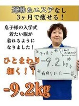 ビオ整骨院/ ダイエット実績(痩身/整体)