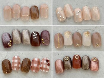 リュイール(Luire)の写真/お手頃プライスで100種類以上の豊富なデザインから選べる定額メニューが大人気！毎月通いたくなるサロン◎