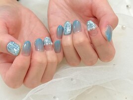 ツイードネイル