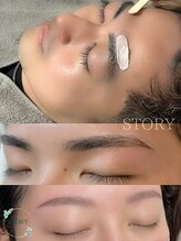 ストーリー(STORY) 眉クセ改善 眉毛WAX