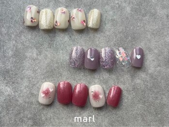 マール エムシス(marl Msis)の写真/ネイリストトップネイリスト選べる価格帯♪豊富なサンプル有◎【デザイン¥7150/ニュアンス¥7700】