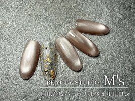 マグネット×金箔アート