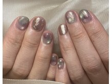 nail school & salon calmeの雰囲気（この時期にぴったりなマグネットのニュアンスデザイン^_^）