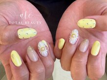 アテ 新都心店(ate)/夏フラワーネイル