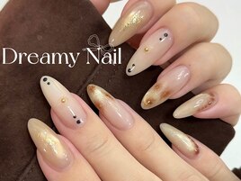 べっ甲×ドットマグネット